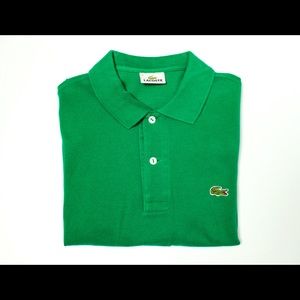 Green Lacoste Polo